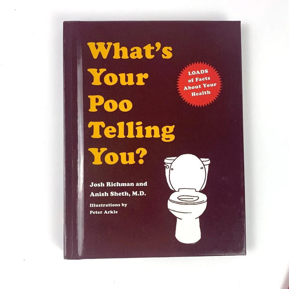 Whats Your Poo Telling You Collection HC Book Poo Log Activity Book Unused No. 2